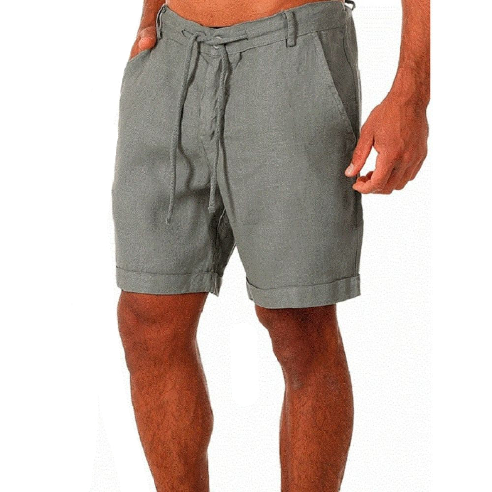 Bermuda Masculina Em Linho Canasvieiras