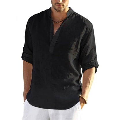 Camisa Masculina em Linho Copacabana