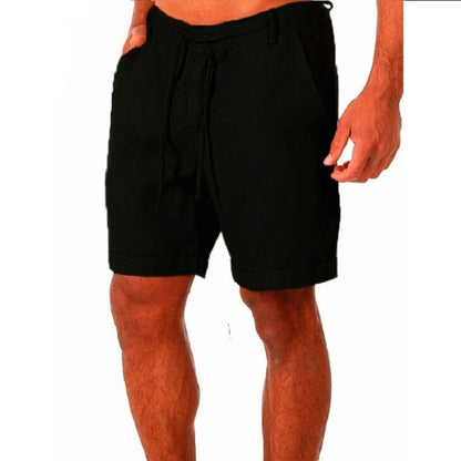 Bermuda Masculina Em Linho Canasvieiras