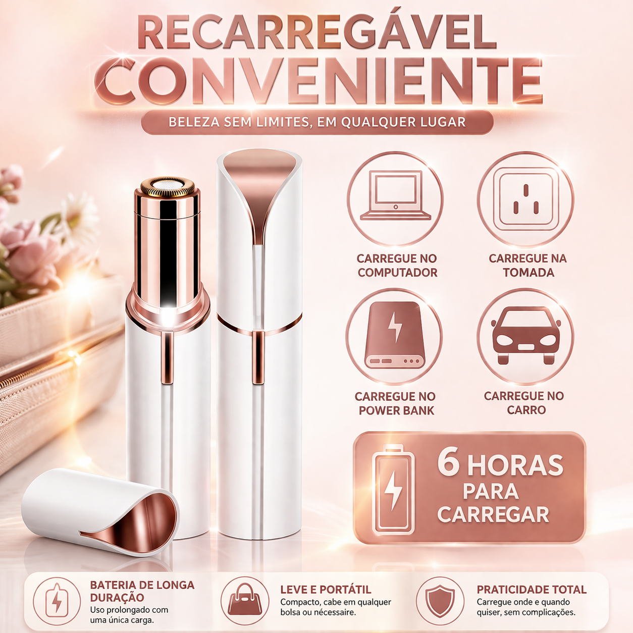 FaceLiss | Depilador Facial Sem Dor