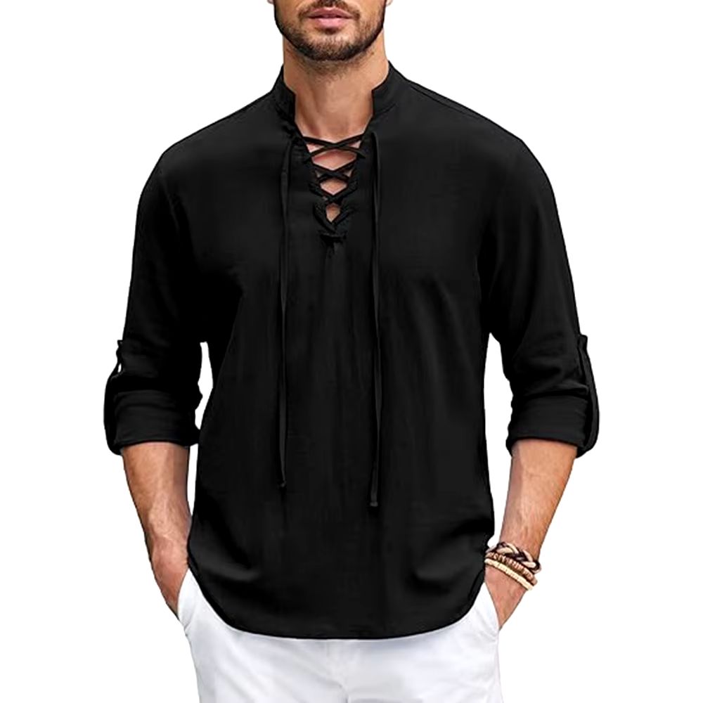 Camisa Masculina em Linho Guarujá