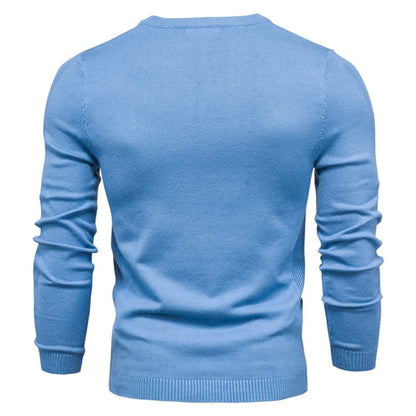 Suéter Masculino Casual Liso Varsóvia