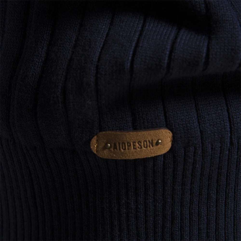 Suéter Masculino em Tricot Canelado Moscou