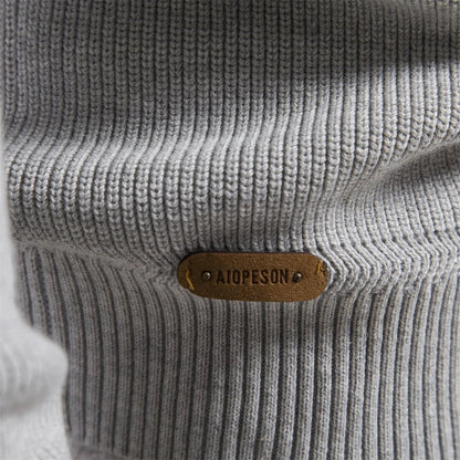 Suéter Masculino em Tricot Canelado Roma