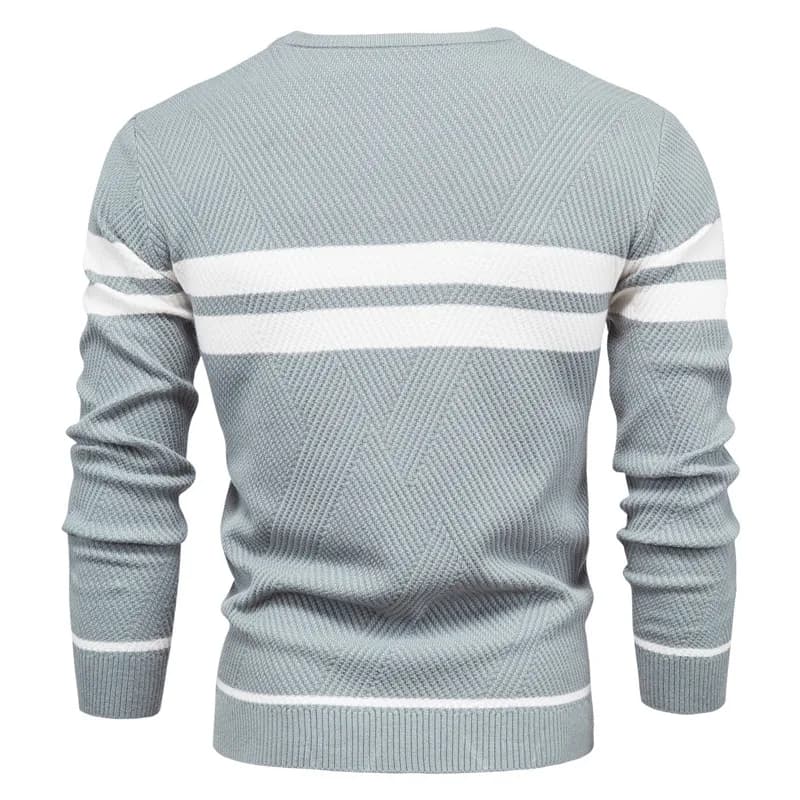 Suéter Masculino Casual Listrado Toronto