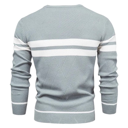Suéter Masculino Casual Listrado Toronto