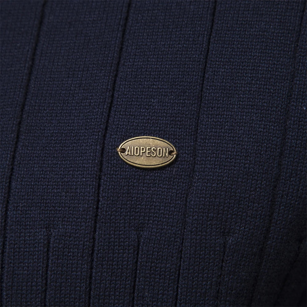 Suéter Masculino em Tricot Canelado Moscou