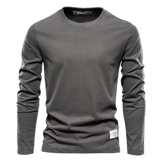 Camiseta Masculina Manga Longa Lisa Curitiba