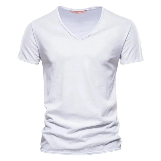 Camiseta Masculina Manga Curta Gola V Florianópolis