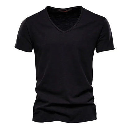 Camiseta Masculina Manga Curta Gola V Florianópolis