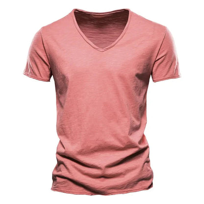Camiseta Masculina Manga Curta Gola V Florianópolis