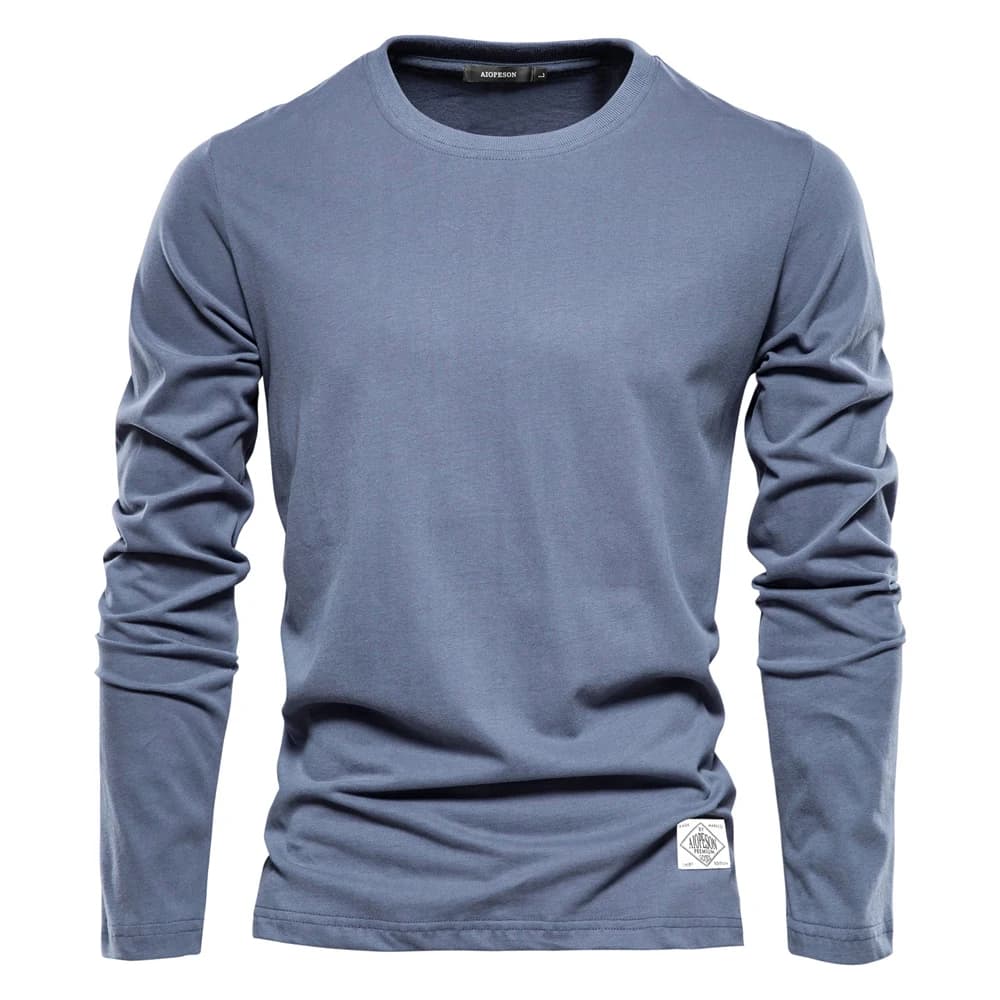 Camiseta Masculina Manga Longa Lisa Curitiba