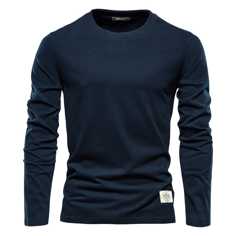 Camiseta Masculina Manga Longa Lisa Curitiba