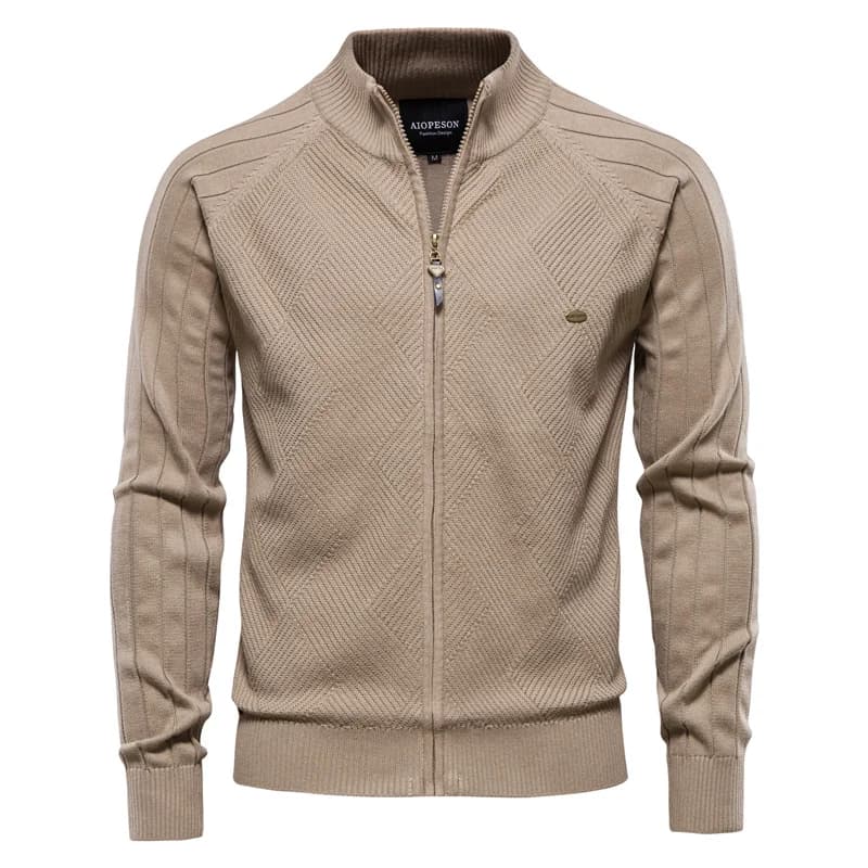 Cardigan Masculino em Tricot Texturizado Orlando