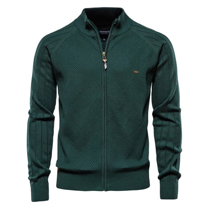 Cardigan Masculino em Tricot Texturizado Orlando