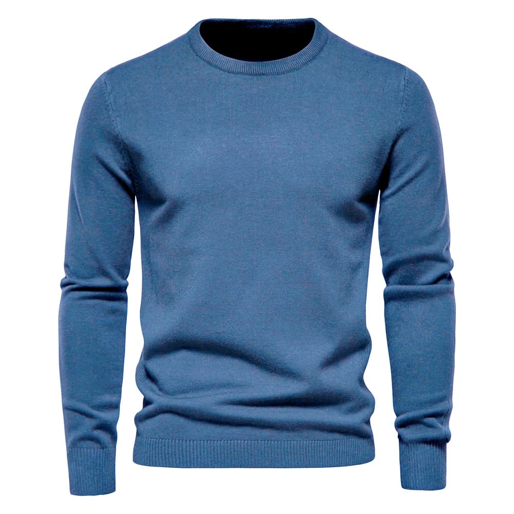 Suéter Masculino Casual Liso Varsóvia