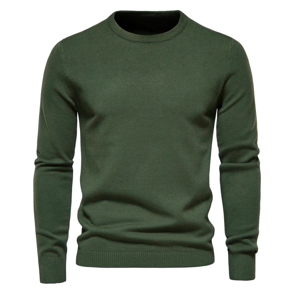 Suéter Masculino Casual Liso Varsóvia