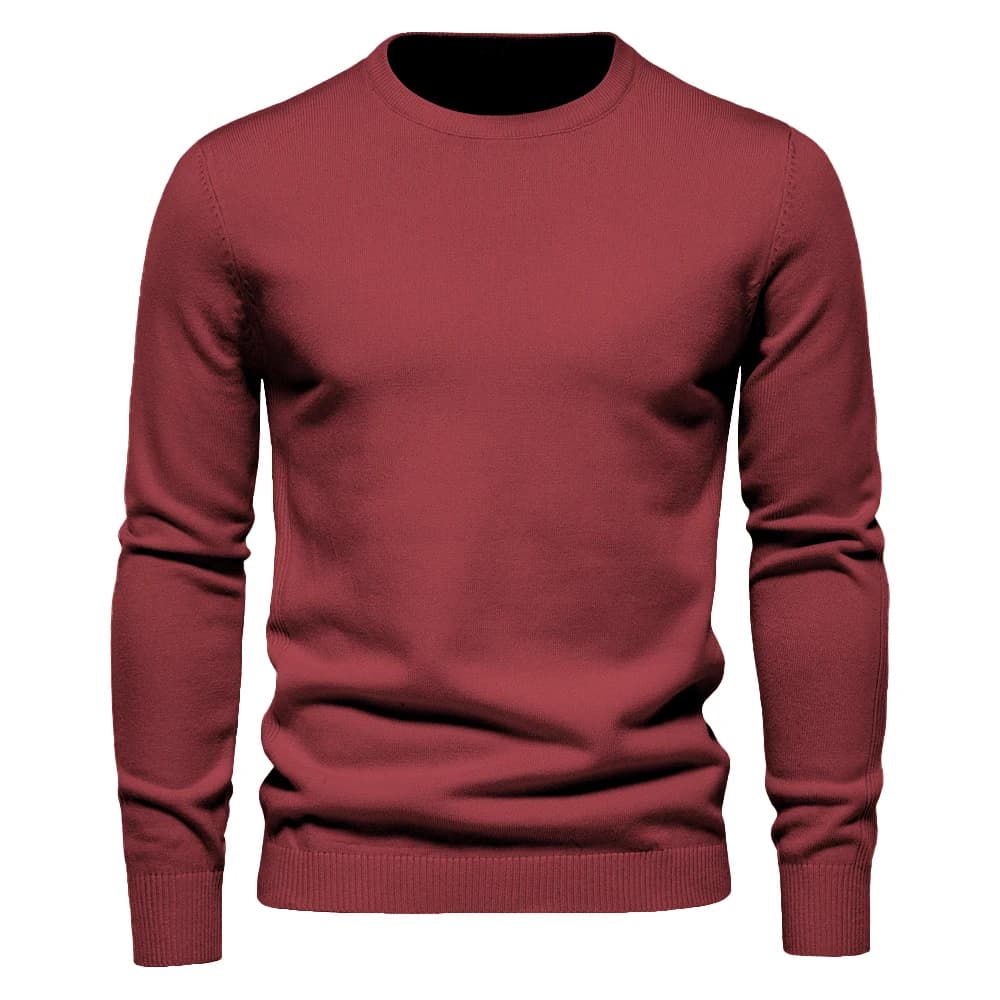 Suéter Masculino Casual Liso Varsóvia