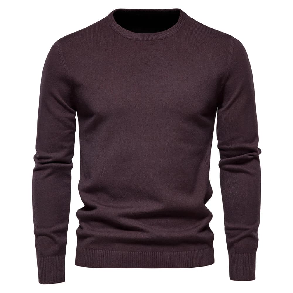 Suéter Masculino Casual Liso Varsóvia