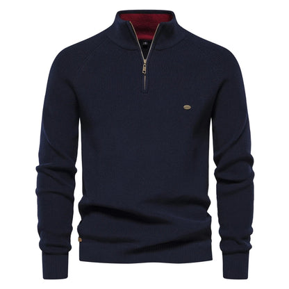 Suéter Masculino em Tricot Canelado Roma