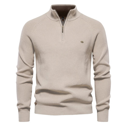 Suéter Masculino em Tricot Canelado Roma
