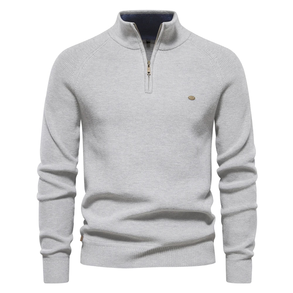 Suéter Masculino em Tricot Canelado Roma