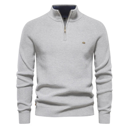 Suéter Masculino em Tricot Canelado Roma