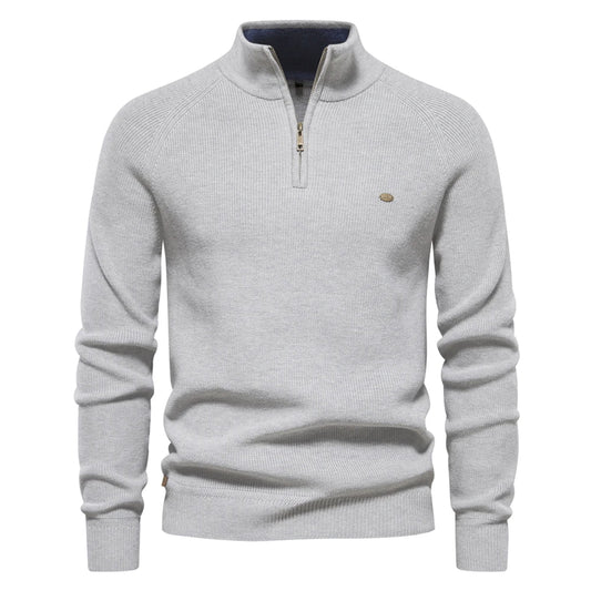 Suéter Masculino em Tricot Canelado Roma