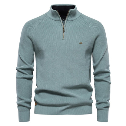 Suéter Masculino em Tricot Canelado Roma