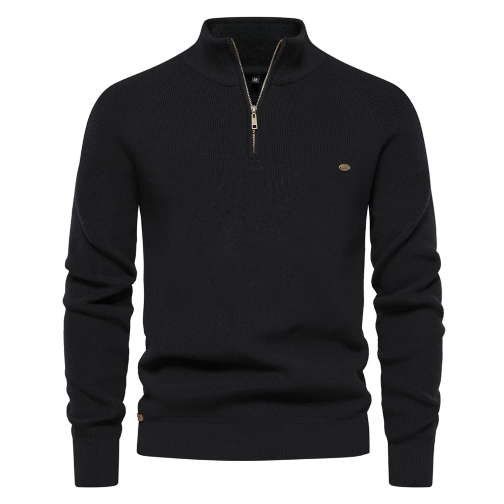 Suéter Masculino em Tricot Canelado Roma