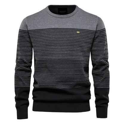 Suéter Masculino em Tricot Listrado Dallas