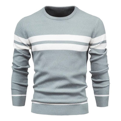 Suéter Masculino Casual Listrado Toronto