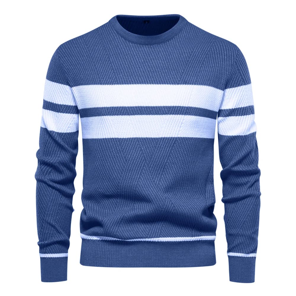 Suéter Masculino Casual Listrado Toronto