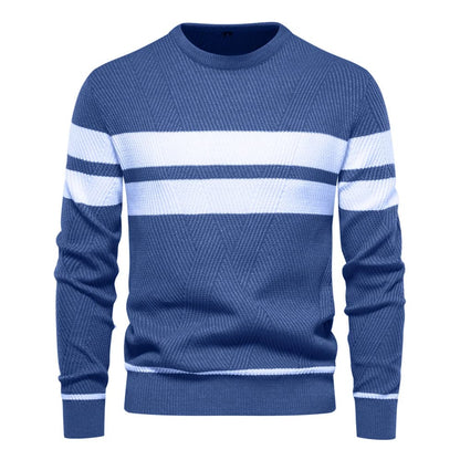 Suéter Masculino Casual Listrado Toronto