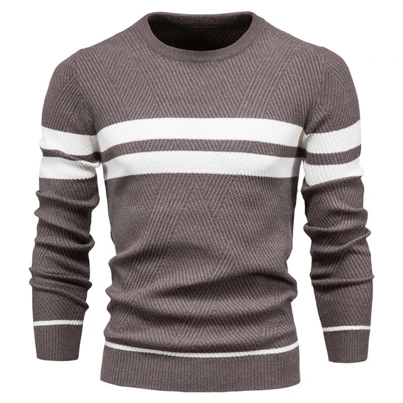 Suéter Masculino Casual Listrado Toronto