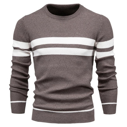 Suéter Masculino Casual Listrado Toronto