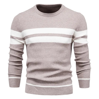 Suéter Masculino Casual Listrado Toronto
