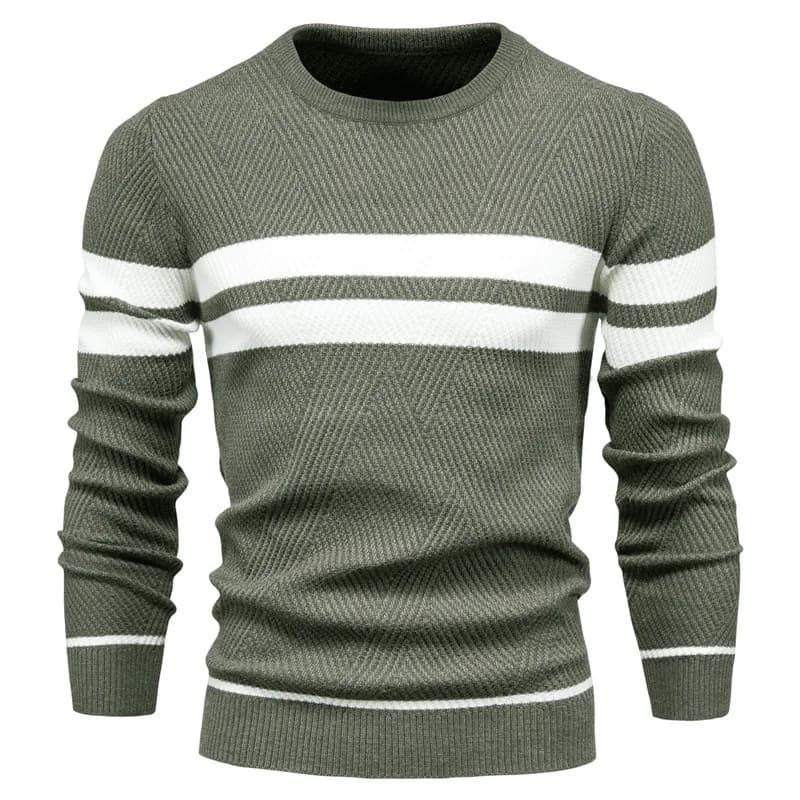 Suéter Masculino Casual Listrado Toronto